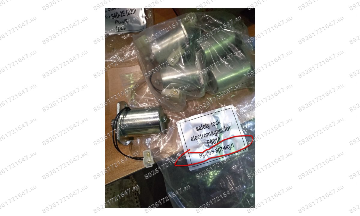  F6010 FlEq2018 Электромагнит замка безопасности (0)