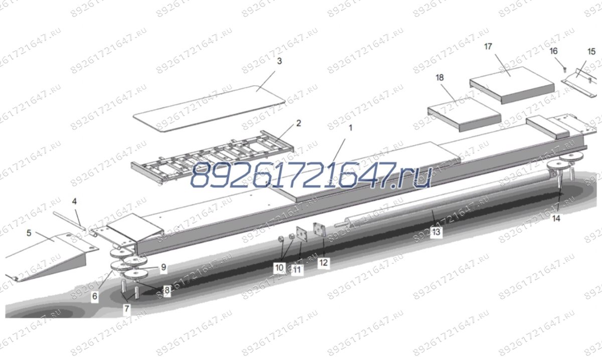  Крышка пластины скольжения (0)