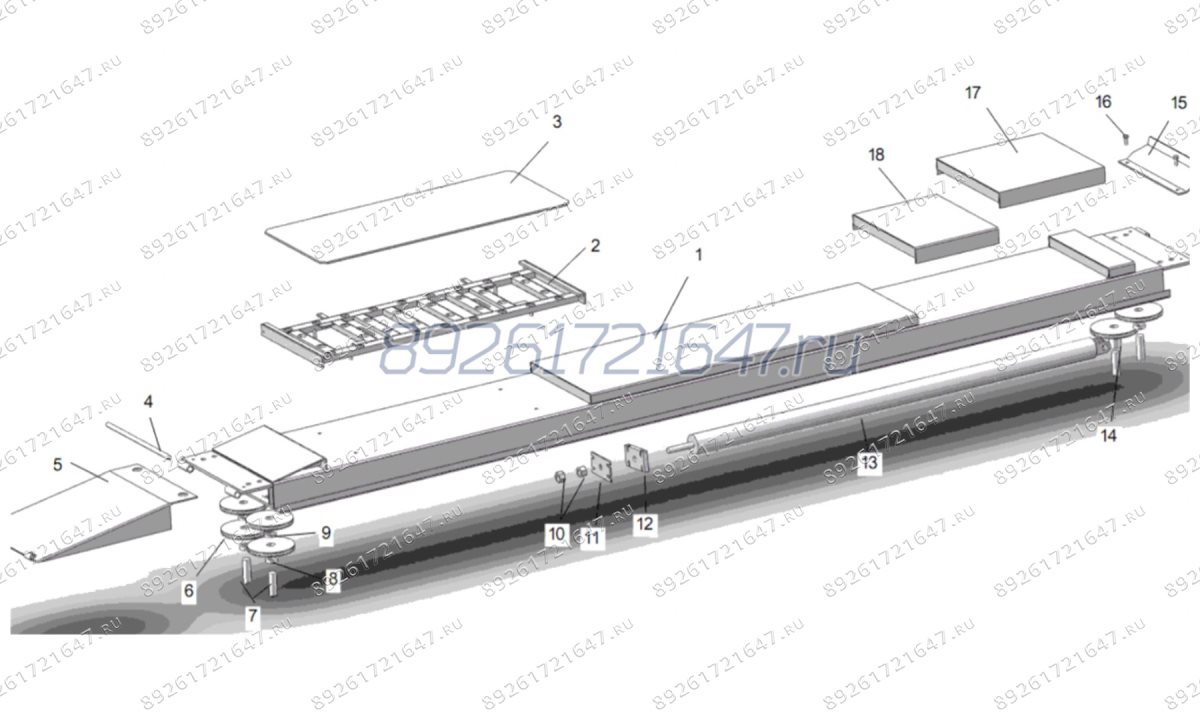  Крышка платформы верхняя (0)