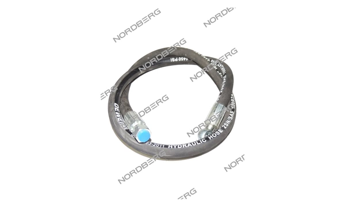  NORDBERG ЗАПЧАСТЬ ШЛАНГ короткий для подъемника N4120H-4T (new) 2A-601 (0)