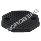  Насадка для подъемника, резиновая NORDBERG 1016 мни (0)