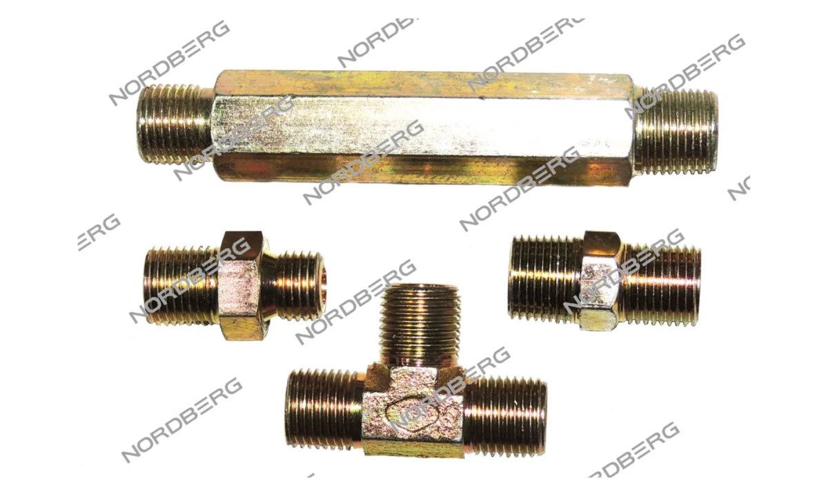  Переходник резьбовой для N4123 (комплект) NORDBERG ЦБ-00000495 (0)