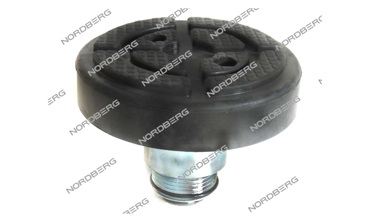  Насадка резиновая (4 шт) на лапы для подъемника NORDBERG N4123A-5T ЦБ-00002189 (0)