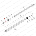  Направляющее кольцо поршня гидроцилиндра T4, T4H, T4B, V2-4L, V2-4LH, V2-4LB мни (4)