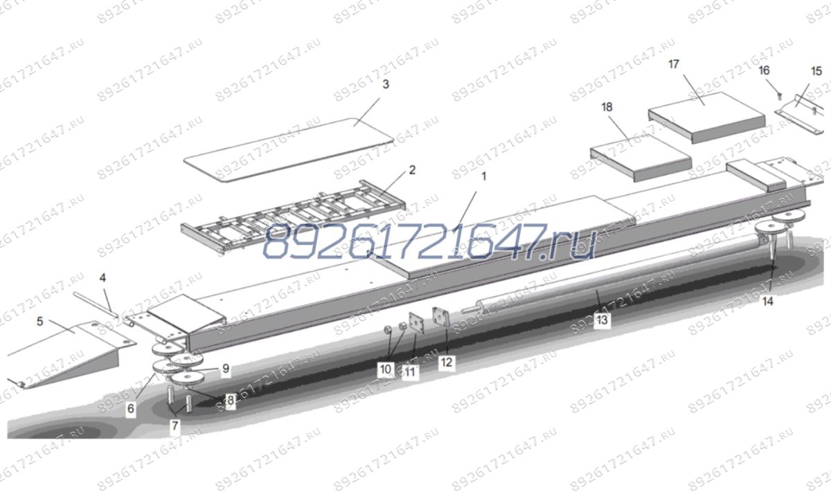  Платформа пластины скольжения (0)
