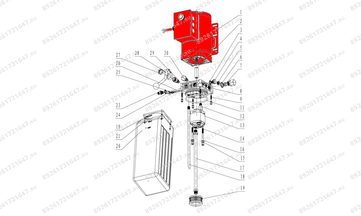  Электромотор 380V, 50Гц, 2.2Квт T4Е (0)