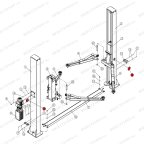  Крышка окна колонны T4Е, T4, T4H, T4B, V2-4L, V2-4LH, V2-4LB мни (3)
