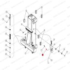  Блокирующая пружина регулировочного болта стопора T4, V2-4L мни (4)
