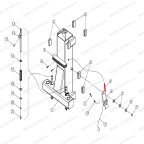  Возвратная пружина стопора T4Е, T4, V2-4L мни (4)