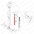  Гидроцилиндр главный T4, T4H, T4B мни (4)