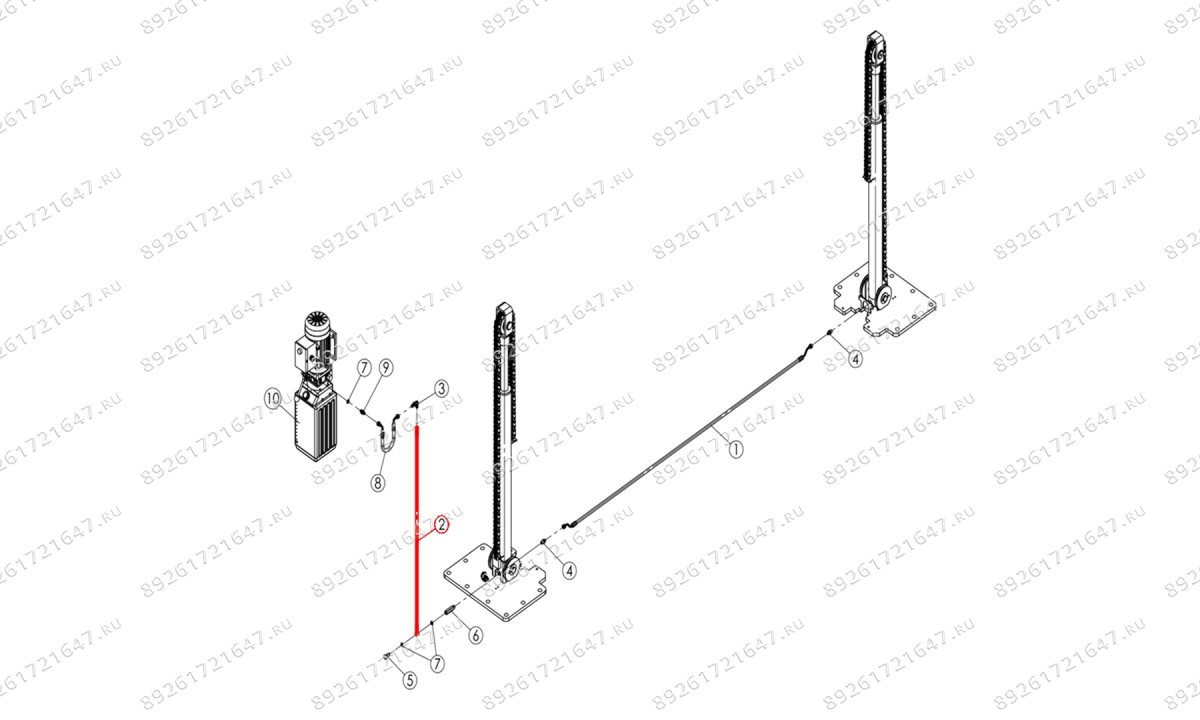  Гидрошланг 1220 T4H, V2-5.5, V2-5.5L (0)