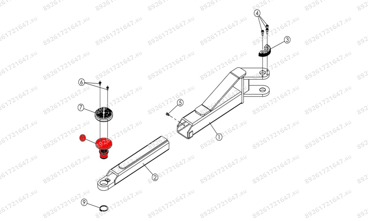  Подхват лапы V2-4L, V2-4LH, V2-4LB, V2-5.5L (0)