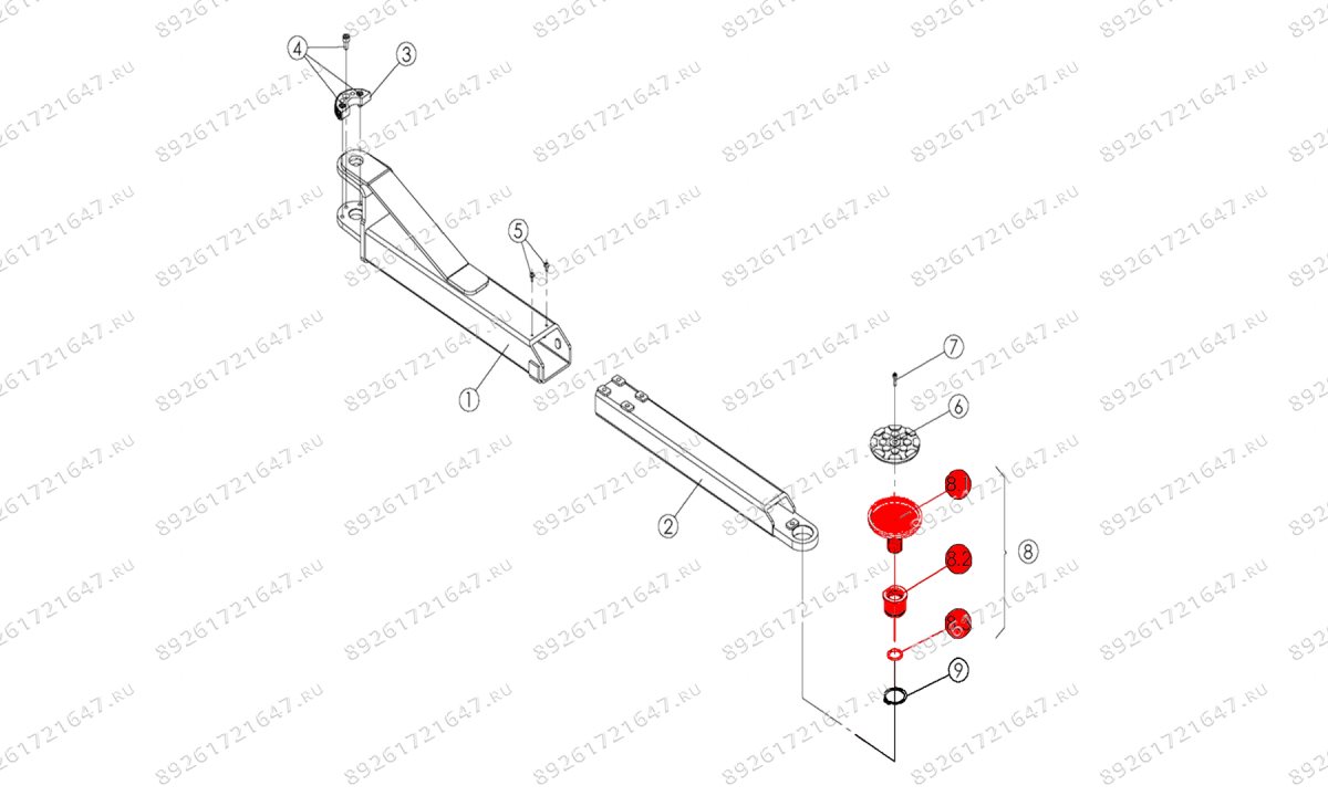  Подхват лапы T4Е (0)