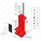  Корпус каретки V2-5.5 RAL1018 мни (0)