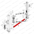  Переезд между стойками V2-5.5 RAL5005 мни (0)