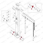  Ролик троса синхронизации V2-5.5, V2-5.5L мни (0)