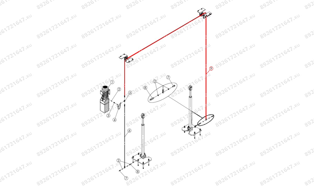  Гидрошланг 7750 V2-4LB (0)