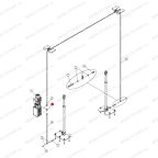  Фитинг тройной для соединения гидроцилиндра и двух гидрошлангов V2-4L мни (0)