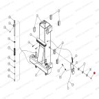  Стопорное кольцо стопора T4, V2-4L мни (4)