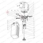  Уплотнительное кольцо регулировочного клапана T4, T4H, T4B, V2-4L, V2-4LH, V2-4LB, V2-5.5, V2-5.5L мни (0)