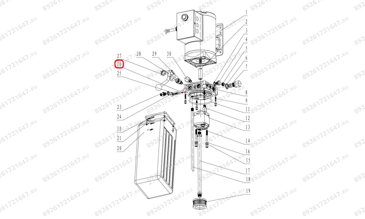  Уплотнительное кольцо регулировочного клапана T4Е (0)