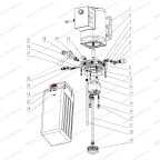  Пробка масляного бачка T4Е, T4, T4H, T4B, V2-4L, V2-4LH, V2-4LB, V2-5.5, V2-5.5L мни (0)