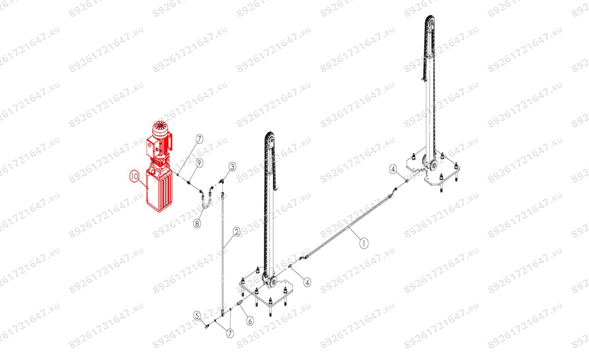  Гидростанция 220В 2.2Квт 50Гц T4Е (0)