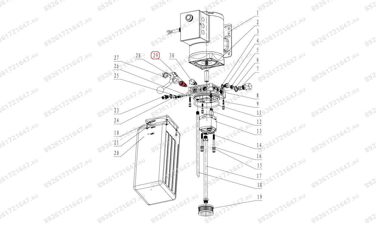  Реверсивный клапан T4, T4H, T4B, V2-4L, V2-4LH, V2-4LB (1)