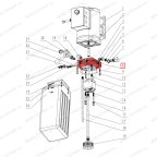  Платформа насоса гидростанции T4, T4H, V2-4L, V2-4LH мни (6)