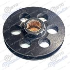  Шкив одноручейковый чугунный с бронзовой втулкой на подъёмник TST455A TROMMELBERG мни (1)