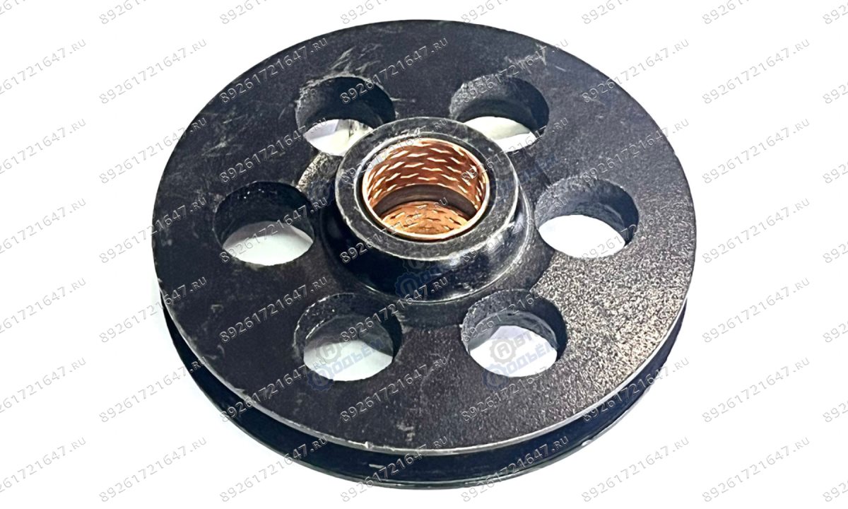  Шкив одноручейковый чугунный с бронзовой втулкой на подъёмник TST455A TROMMELBERG (0)