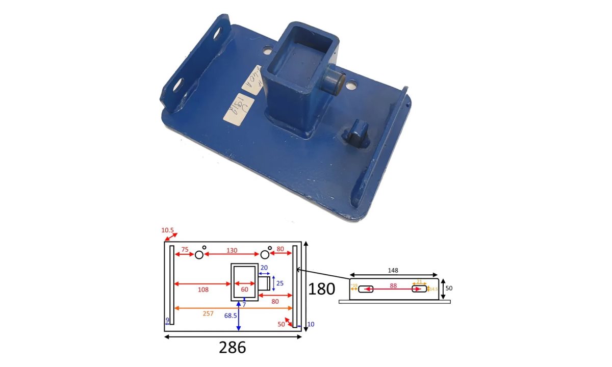  SYJ-4.0-H-1000-10A Основание верхней крышки (0)