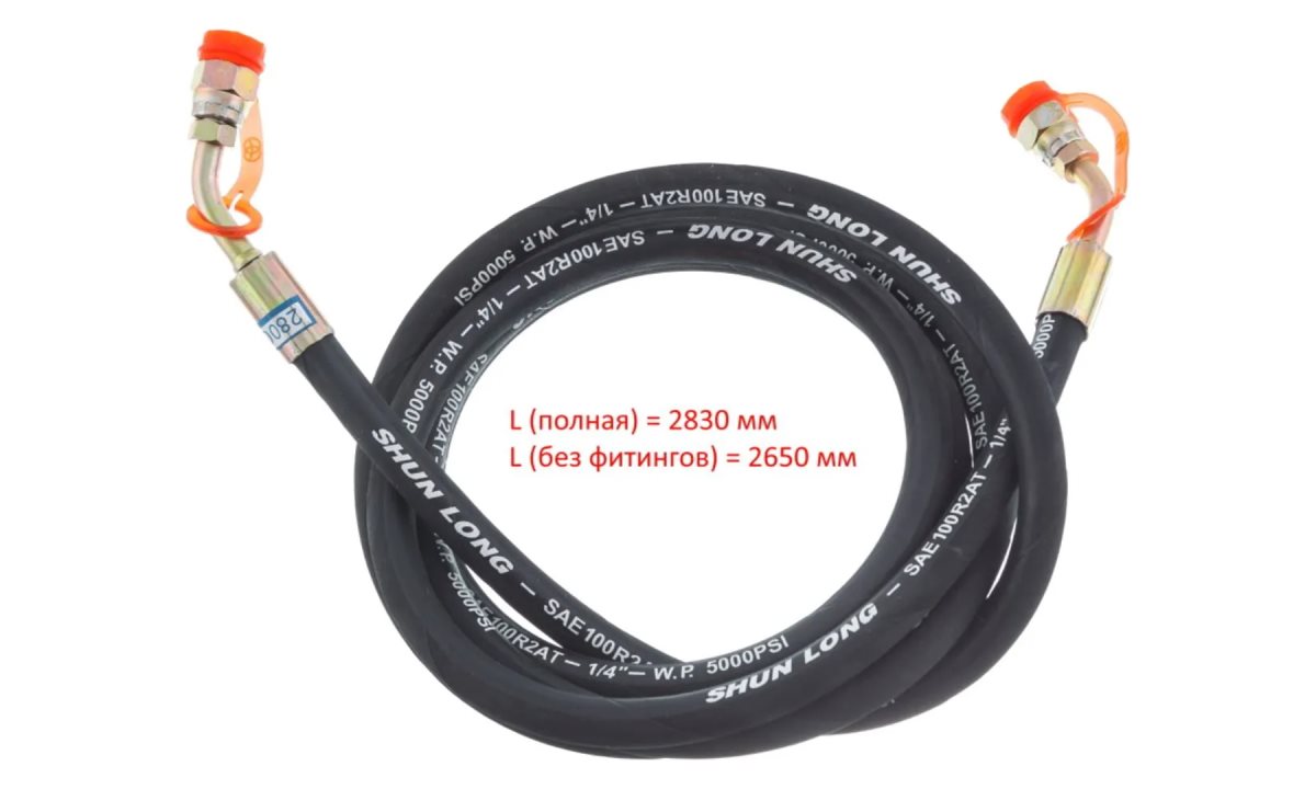  TPF4-500-10 Рукав в сборе P=400 d=6 L=2800 (0)