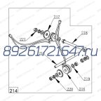  Часть балансировочного вала в сборе для СВ 1980 мни (0)