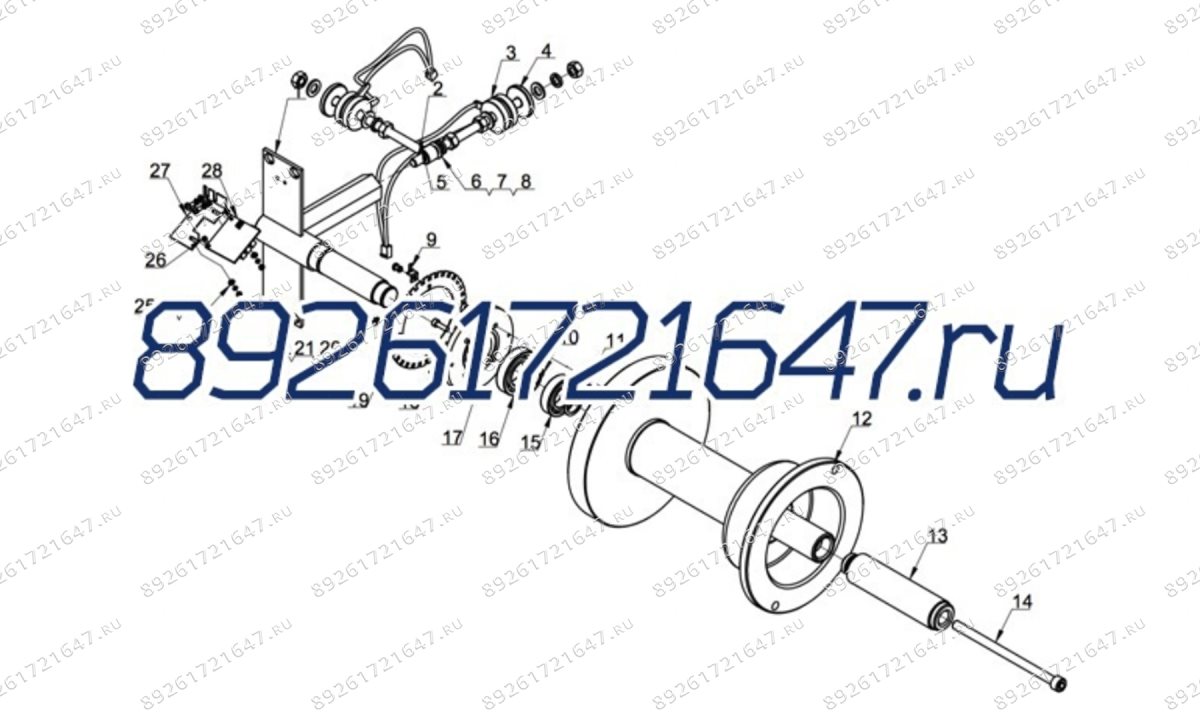  Датчик угла-00. 11.034 (0)