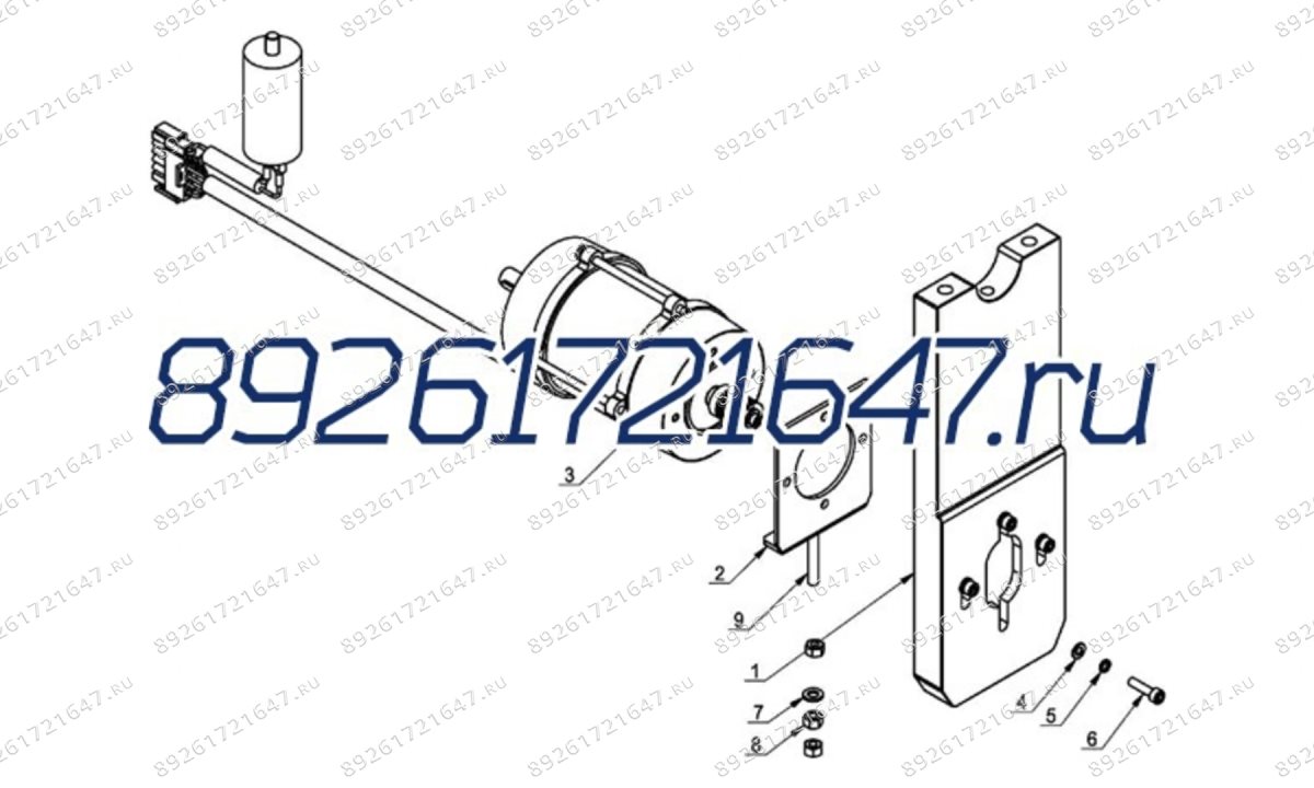  Кронштейн двигателя опорный (0)