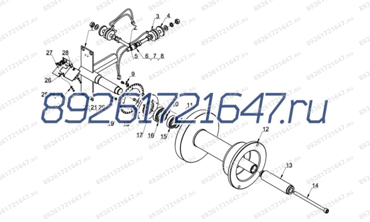  Опора балансировочного вала (0)