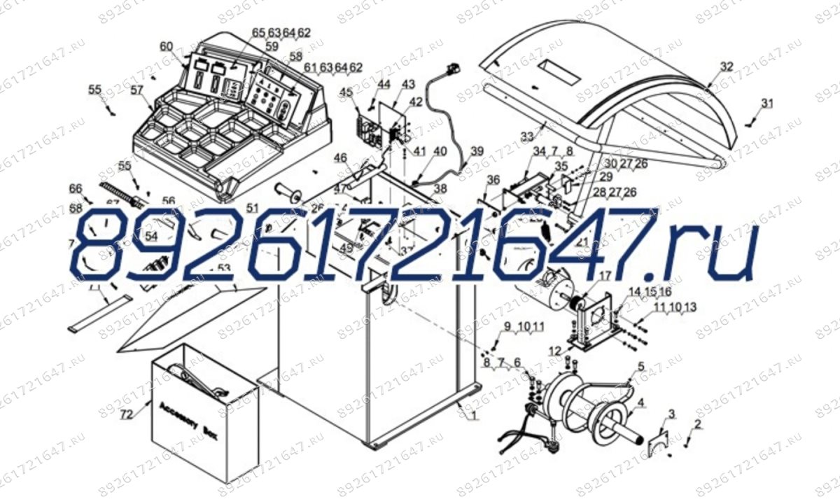  Плата компьютерная на балансировочный станок trommelberg  CB900, CB920 (0)