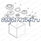  Прижимная гайка в сборе для CB1448 ст. артикул B-K.03.00_1448 мни (0)