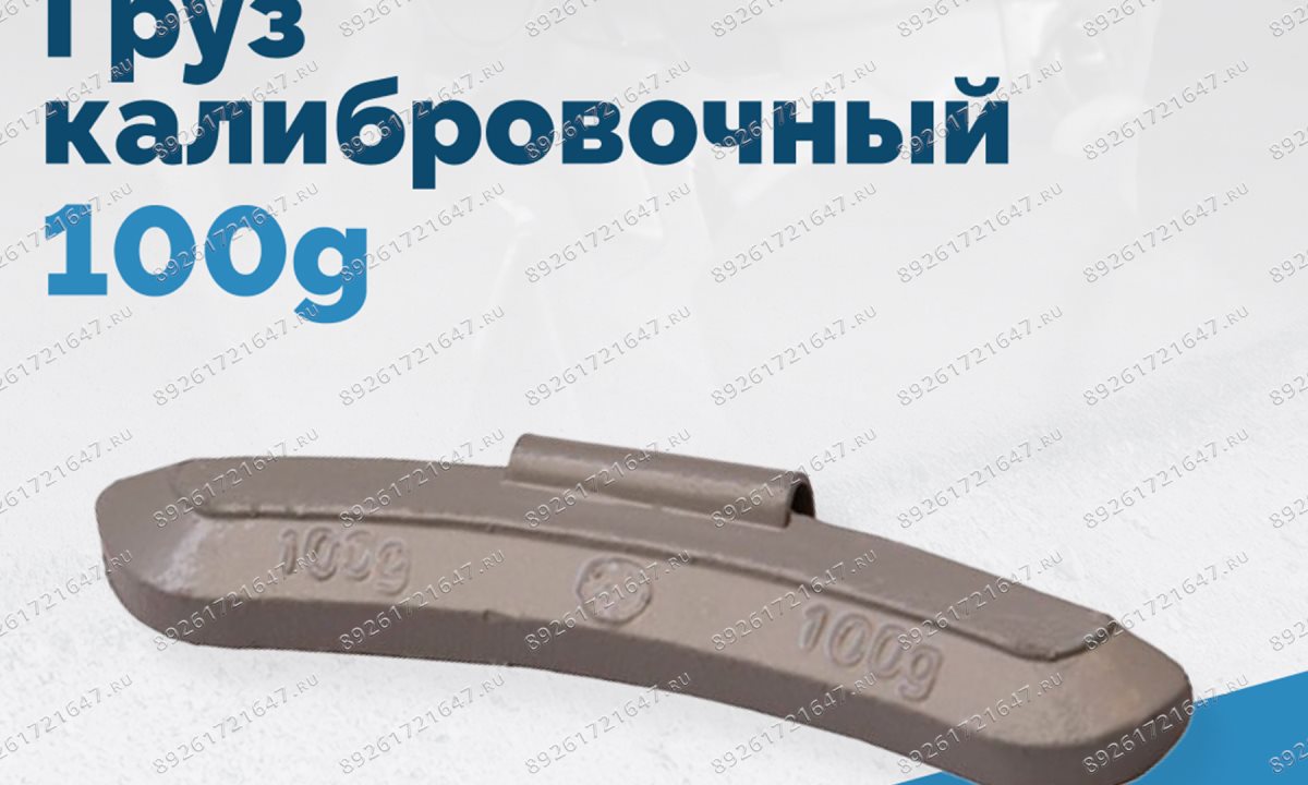  Груз калибровочный 100g VT-61, VT-62, VT-62 NEW, VT-63, VT-63 NEW, VT-64 (1)
