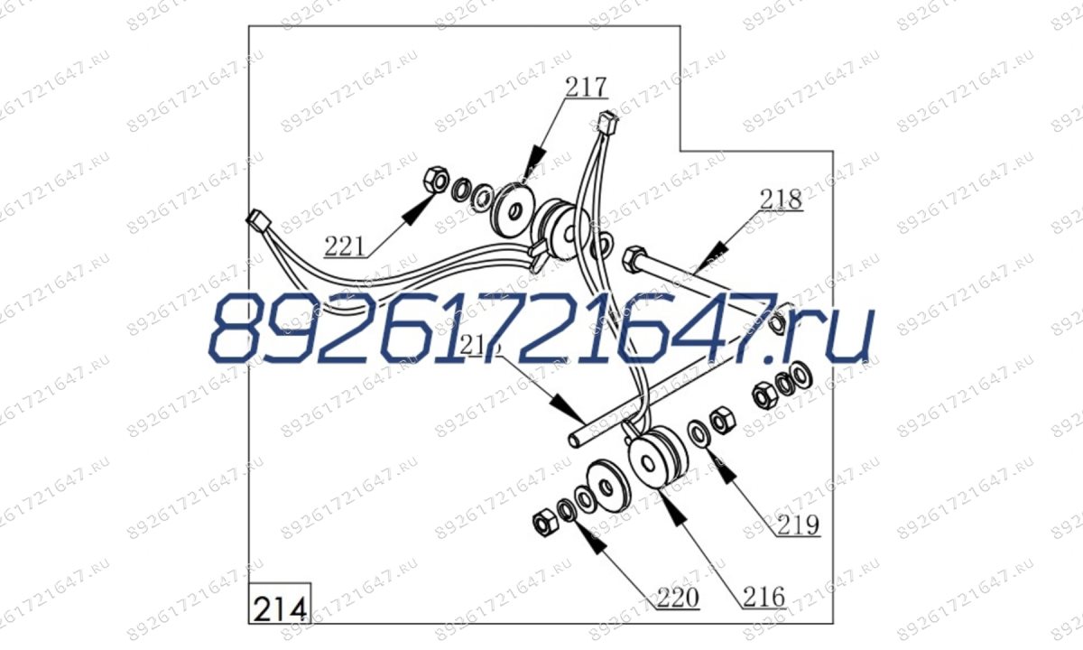  Шпилька резьбовая для СВ 1980 (0)