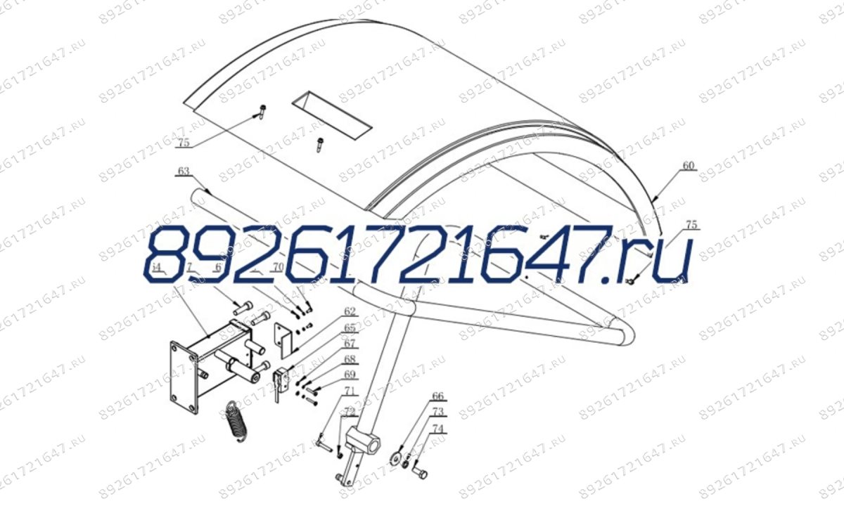  Ударный выключатель для CB1950 / Storoke swithch (0)