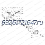  Вал привода вращения колеса для CB 1448 мни (0)