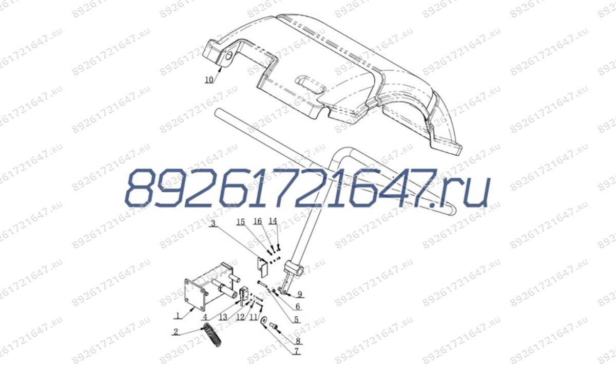  Выключатель защитнои? крышки (0)
