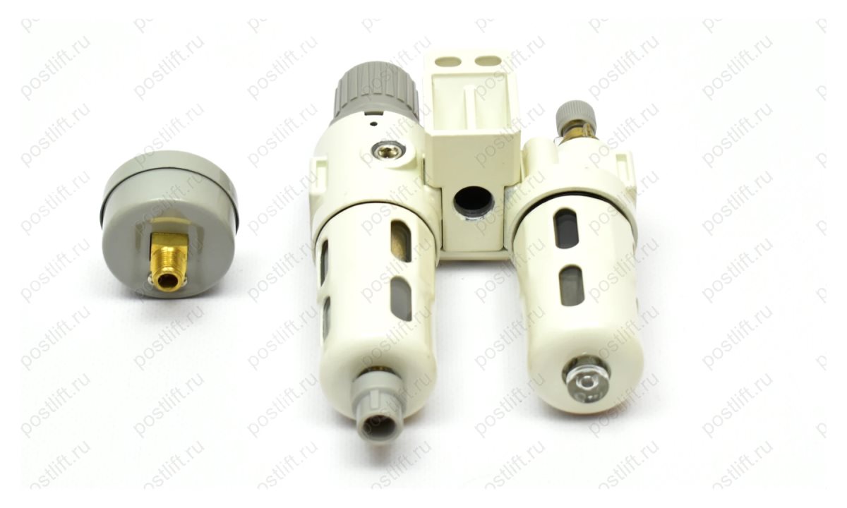  Фильтр влагоотделитель с лубрикатором для ШМС (металлический корпус) БЕЗ ФИТИГОВ (1)