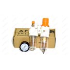  Фильтр влагоотделитель с лубрикатором для пневмолиний WAFC2000F (нет среднего выхода) bjp-162 мни (2)