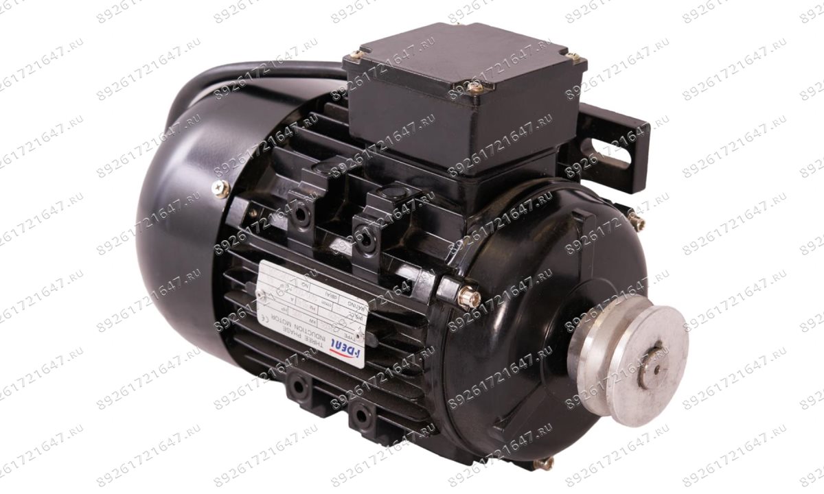  Электромотор односкоростной V521, V524, V526U, V624 MOTOR (380V, 50Hz, 3P, 0.75Kw) (1)