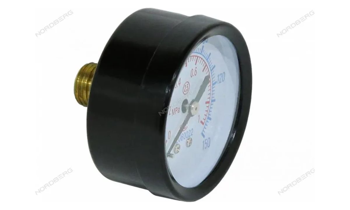  Манометр для NP8214, NP8414 диам. 50 NORDBERG NP8214/NP8414#PG (1)