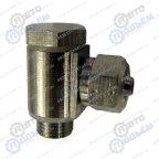  Фитинг соединитель поворотный на подстольный цилиндр под трубку 8мм, 1/8 6000009 (металл., угловой) мни (0)