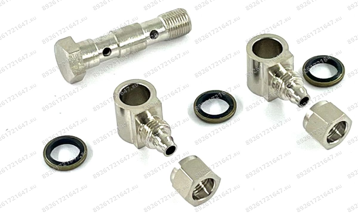  Фитинг поворотный на подстольный цилиндр ШМС  8мм, 1/8 (металл) (1)